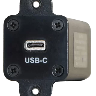 統合電源 – ミニUSB-Cポート