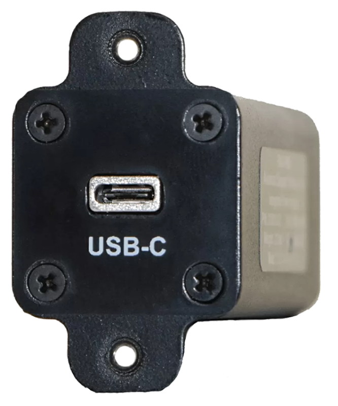 集成电源 - 迷你 USB-C 端口